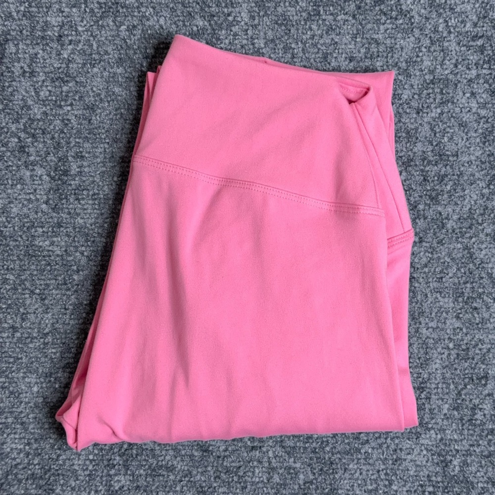 Pink Victoria's Secret Active Leggings Womens Small Pink High Waisted Cinch Yoga